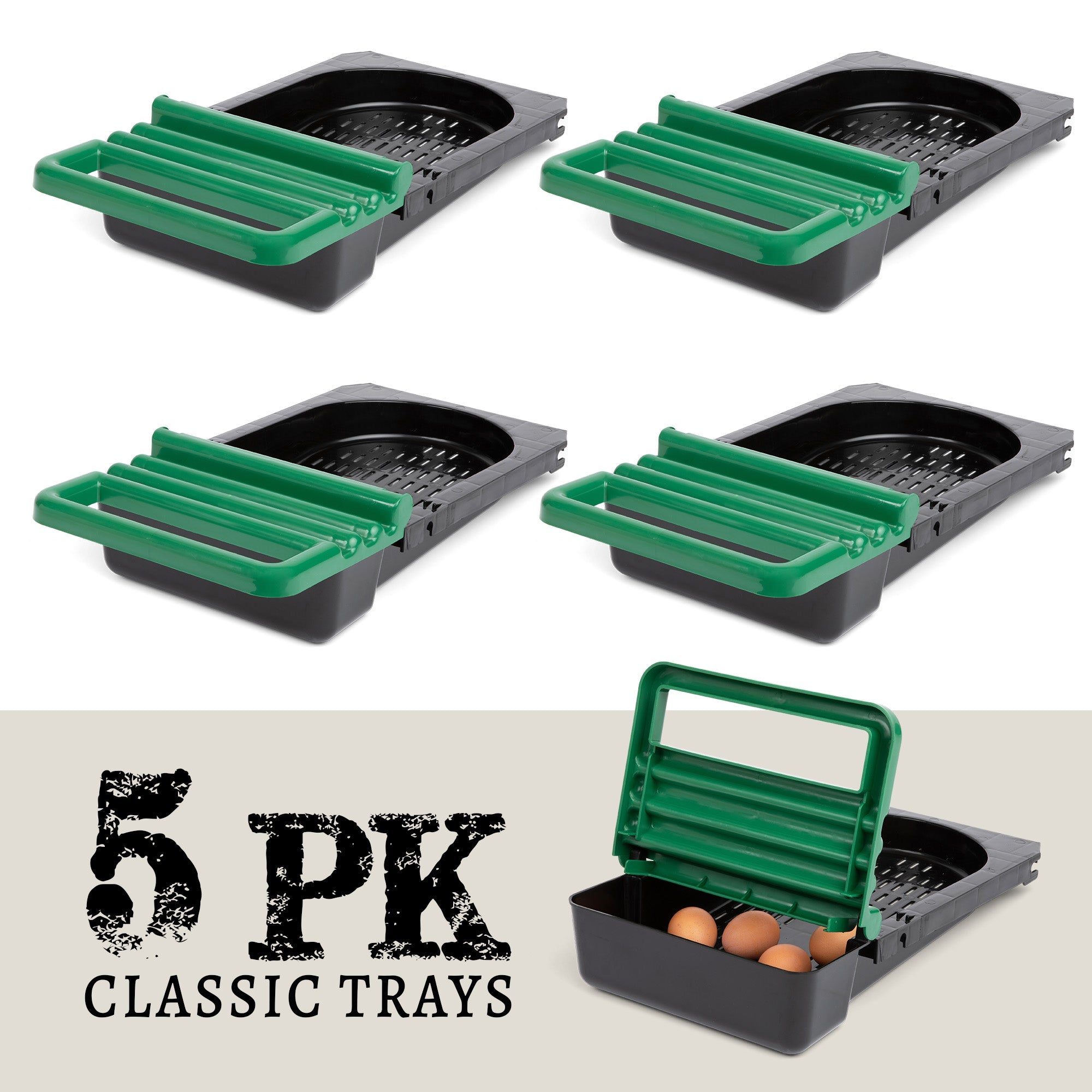 Classic Tray/Lid Replacement for Chicken Nesting Boxes 5 Pack